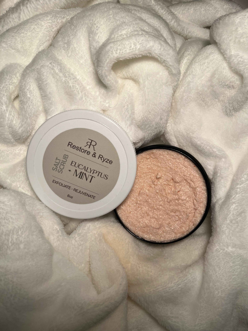 Eucalyptus + Mint Salt Body Scrub