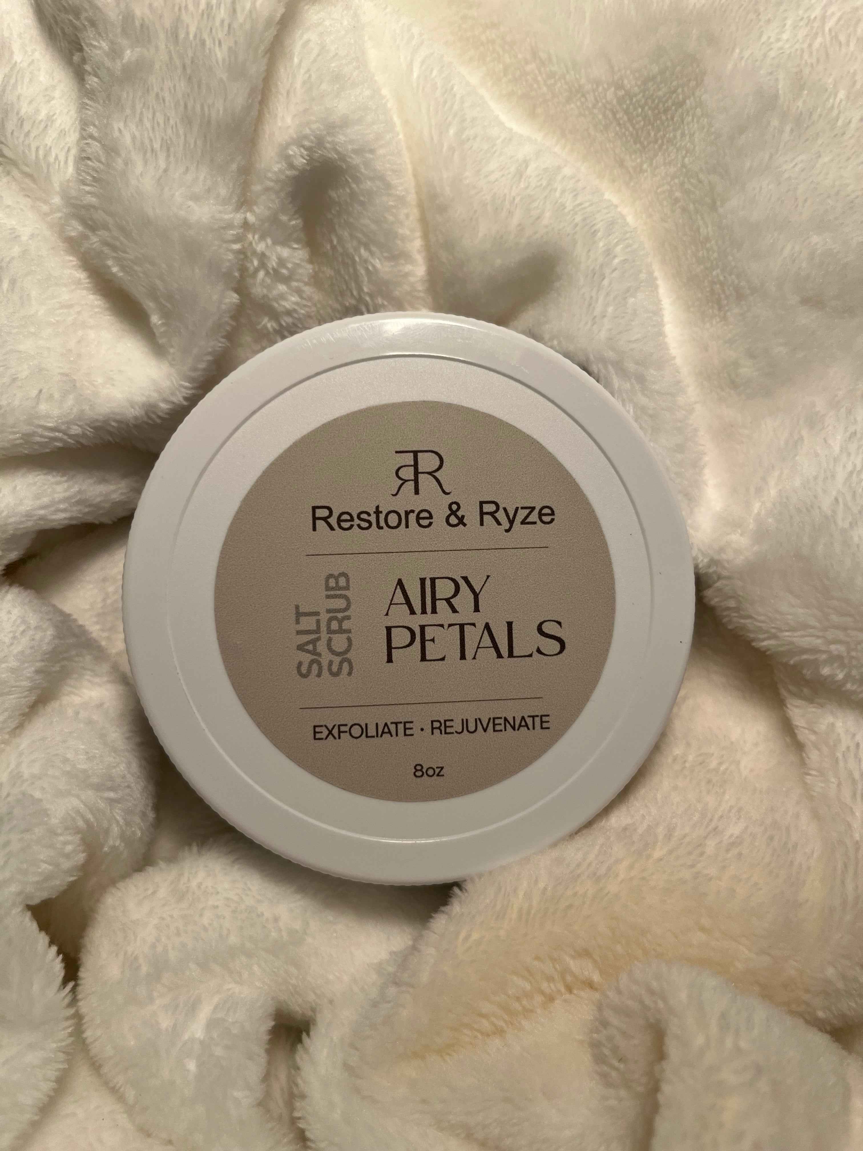 Airy Petals Salt Body Scrub