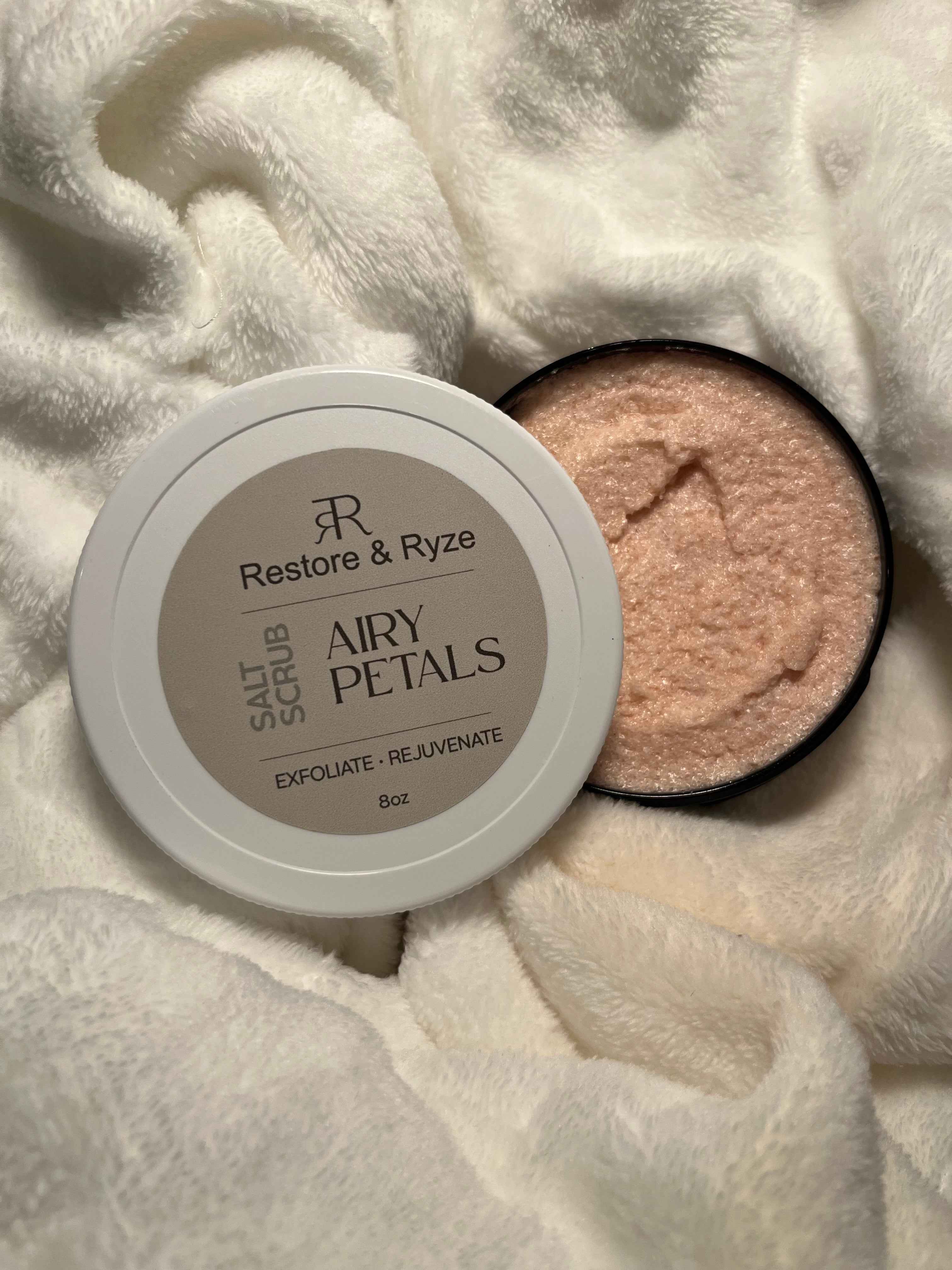 Airy Petals Salt Body Scrub